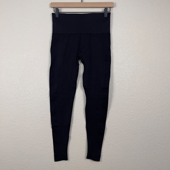 Set Active Sculptflex Power High Rise Leggings Black Size Medium Athleisure Yoga - Picture 2 of 11